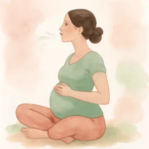 La Importancia de la Postura y la Respiración Durante el Embarazo
