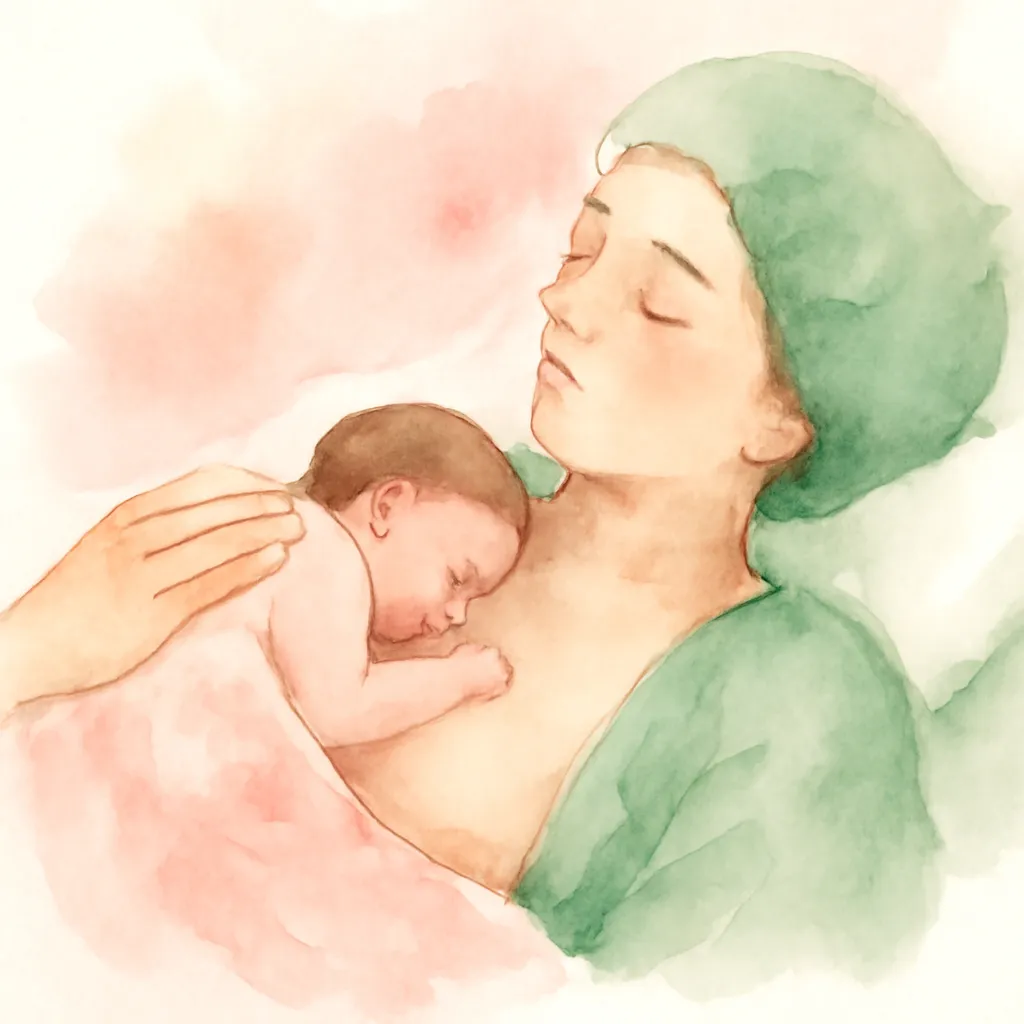 Piel con piel en cesárea: sí, es posible (y fundamental)