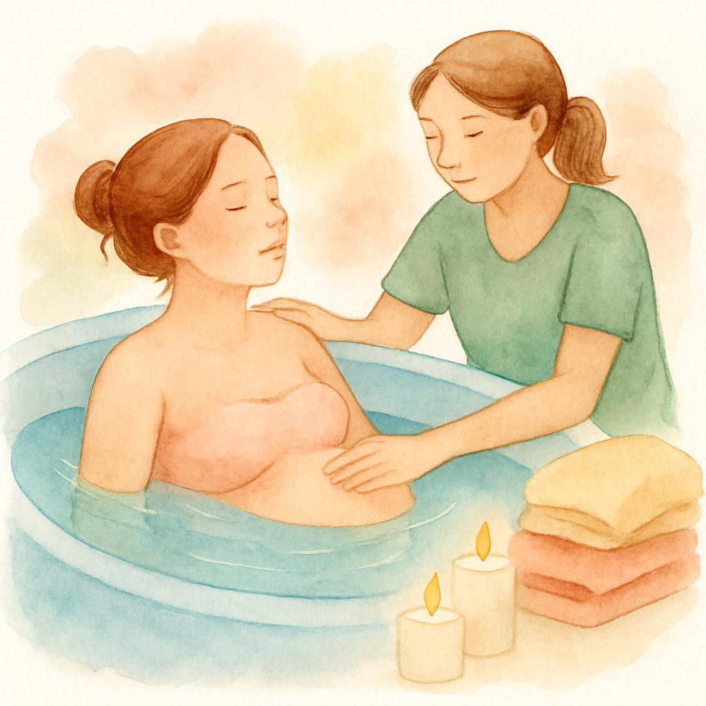 Parto en el Agua: Beneficios, Riesgos y Cómo Prepararte