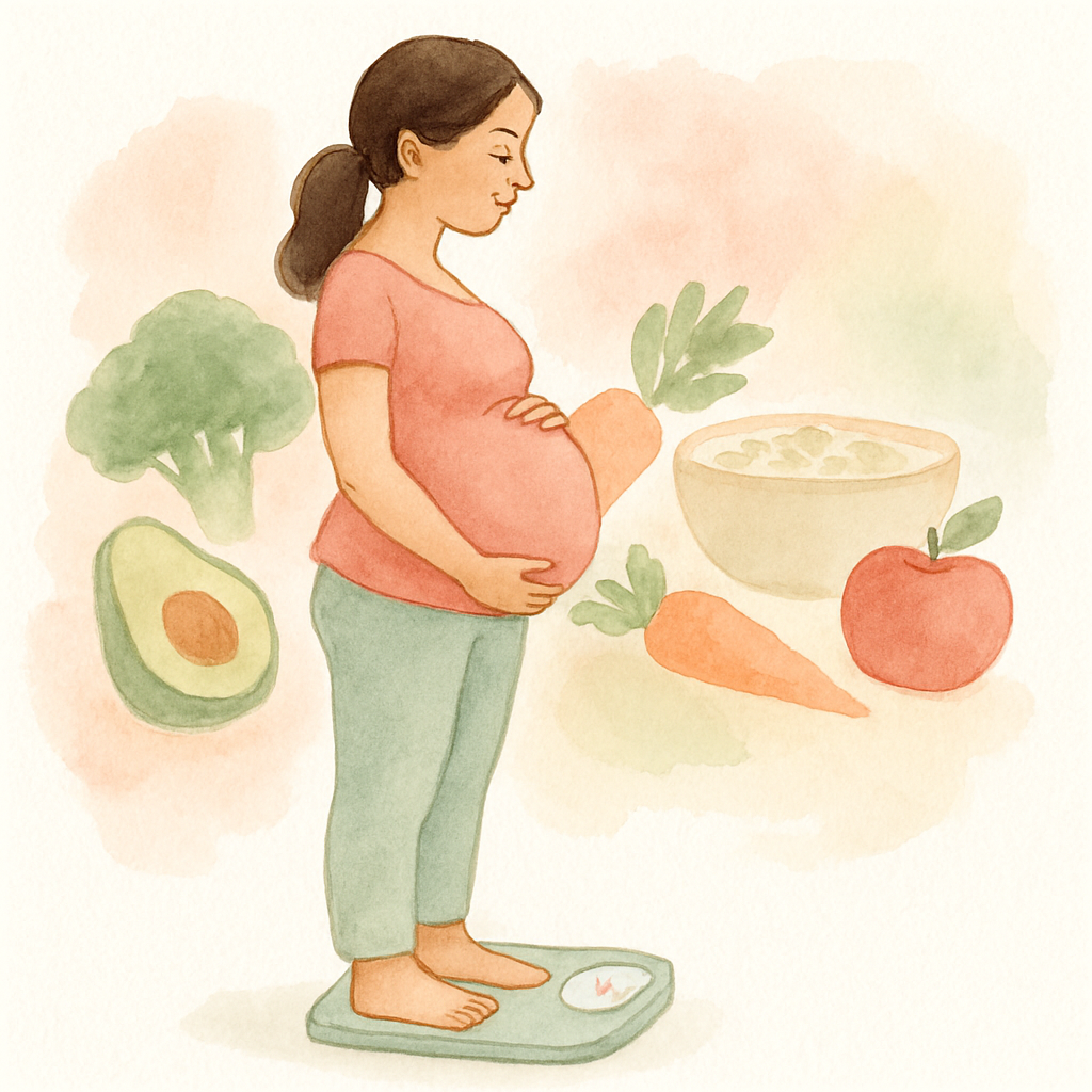 Peso en el Embarazo: Cuánto Es Normal Engordar y Cuándo Preocuparse